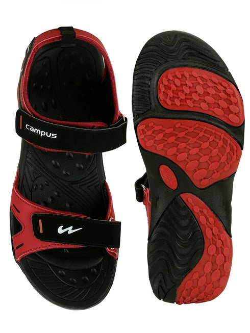 3K-SD-053A Red Men's Sandals